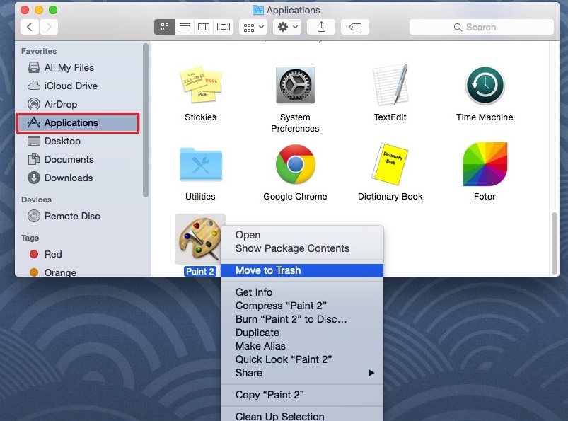 Uninstall An App On Your Mac